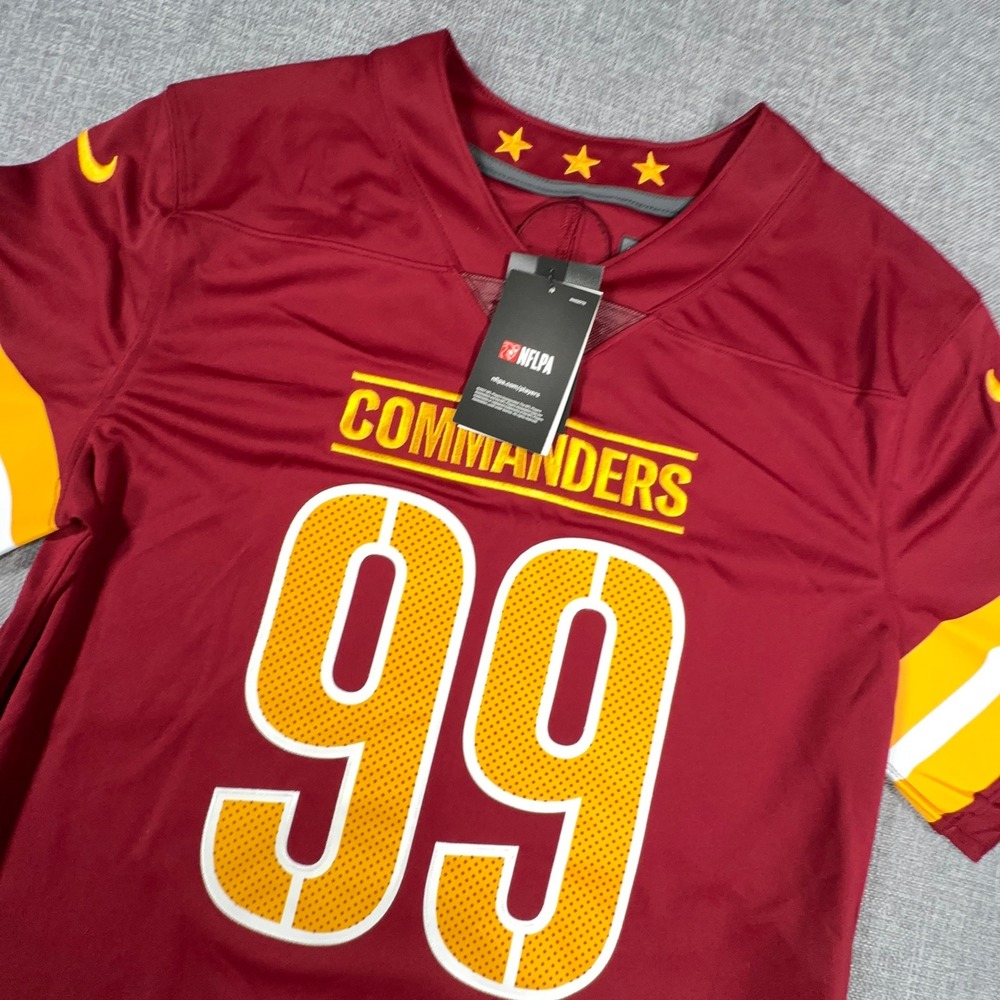 Nike Washington Commanders Chase Young #99 Jersey Mens Large Burgundy Vapor NEW